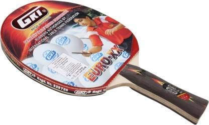 Image of GKI Euro XX Wooden Table Tennis Racquet