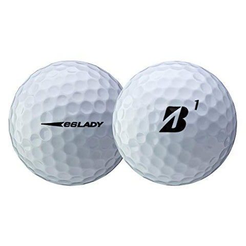 Image of Bridgestone 2019 e6 Lady White Golf Balls (One Dozen)