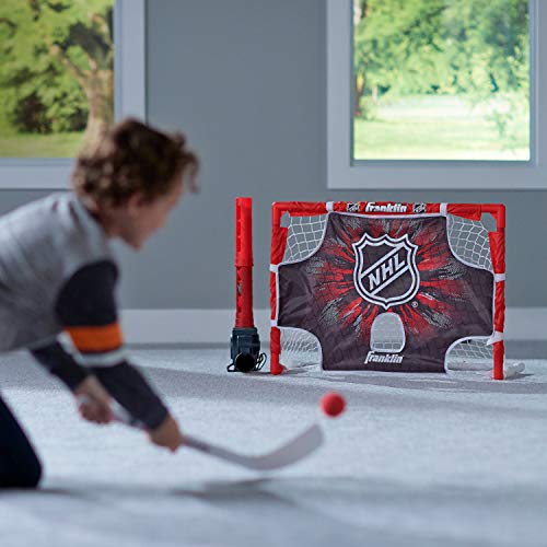Franklin Sports Mini Hockey Automatic Passer, Goal & Target Set
