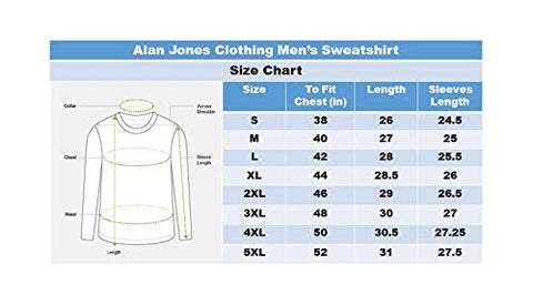 Image of Alan Jones Clothing Men's Poly Cotton Hooded Neck Sweat shirt (SS-401-BISCUIT-S_Brown, Biscuit_S)