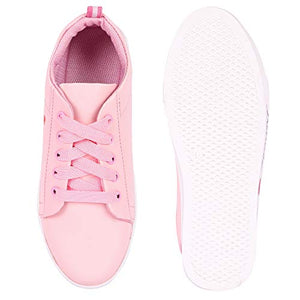 Creattoes Women Sneakers Shoes Pink