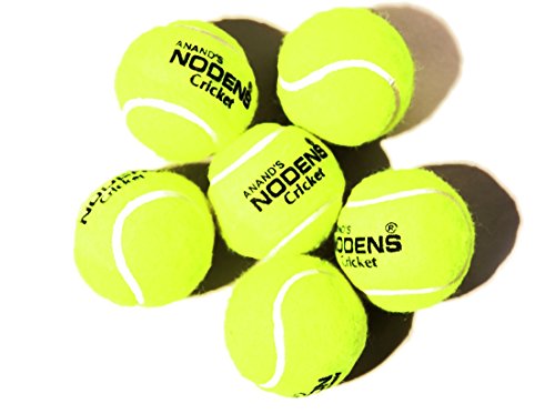 Nodens Cricket Tennis Ball Light (Yellow,Pack of 6)