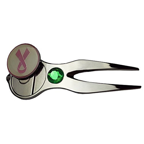Image of Futaba Zinc Alloy Golf Fork Divot - Green.