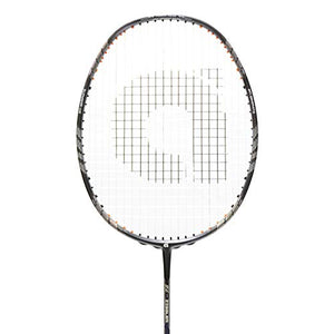 Apacs Z-Ziggler Strunged Graphite Badminton Racquet - with Free Full Cover and Grip - Grey (26 lbs)