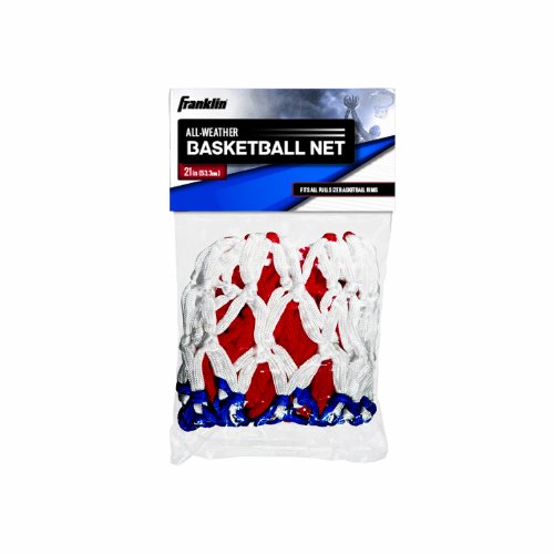 Franklin Sports Basketball Net, Red/White/Blue