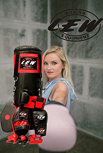 Boxing Punching Bag Set for Adults – Complete Kit with... Boxing Punching Bag Set for Adults – Complete Kit with...