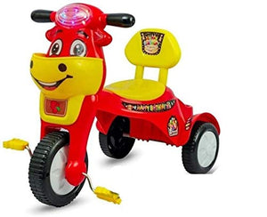 Panda Baby Product HK World Happy Birthday Tricycle with Music with Lights (Red)