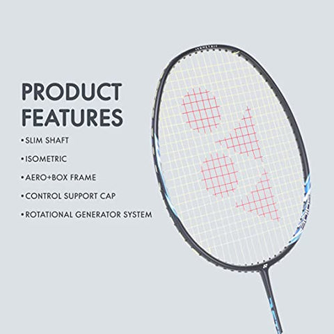 Image of YONEX Graphite Badminton Racquet Astrox Lite 27i (G4 , 77 Grams , 30 lbs Tension , Blue)