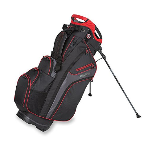 Image of Bag Boy Chiller Hybrid Stand Bag Black/Charcoal/Red Chiller Hybrid Stand Bag