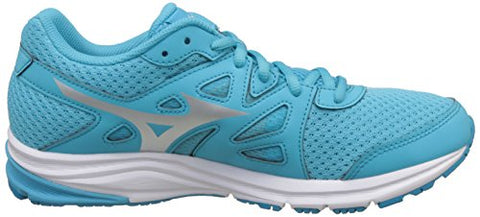 Image of Mizuno Women R6A4B13, Synchro Md (W) Blue/Silver Running Shoes-4 UK/India (36.5 EU) (J1GF161803)