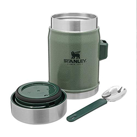 Image of Stanley The Legendary Food Jar + Spork 14oz Hammertone Green