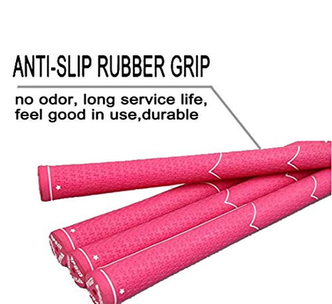 Image of Junior Golf Putter Stainless Steel Kids Putter Right Handed 3 Sizes to Choose Freely for Kids Ages 3-5 6-8 9-12(Pink Head+Pink Grip, 29inch,Age 9-12)