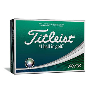 Titleist AVX Golf Balls (One Dozen), White