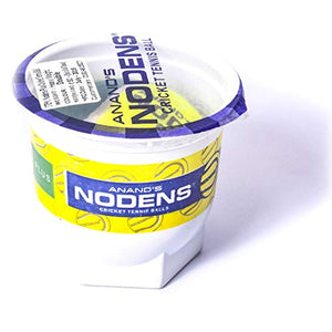 Nodens Cricket Tennis Ball Light (Yellow,Pack of 6)