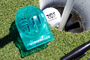 VISUALIZE TRI-LINE Golf Alignment Kit - (2-Pack) Unique 3 Line Golf Ball Marker - Golf Accessories That Make Perfect Golf Gifts for Men or Women! Triple Your Confidence on The Putting Greens!