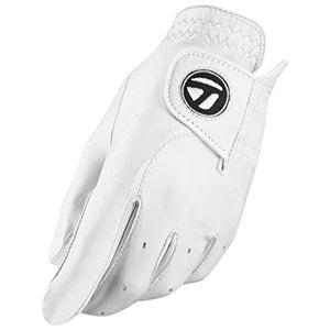 TaylorMade Tour Preferred Glove (White, Left Hand, XX-Large), White(XX-Large, Worn on Left Hand)