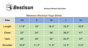 Bestisun Workout Yoga Tops Cute Womens Activewear Muscle Shirts Gym Fitness Tanks Training Runing Tank Top Sports Training Pilates Clothes Black L