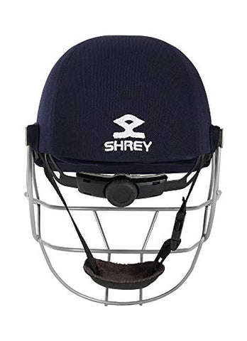 Image of Shrey Classic - Steel Navy Small Cricket Helmet