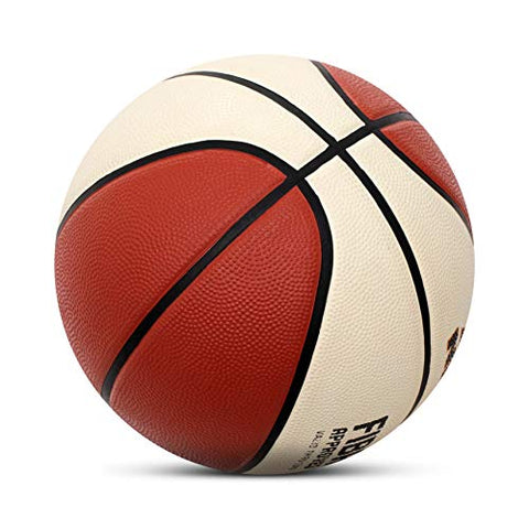 Image of Nivia 1124 Rubber Basketball, (Multicolour)