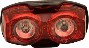 Inditradition Bicycle 2-in-1 Flash Tail Light | Inbuilt 2 Laser & 5 LEDs, Multi-Functional 7 Modes (Red)