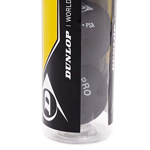 Dunlop Sports Pro XX Squash Ball, 3-Ball Tube