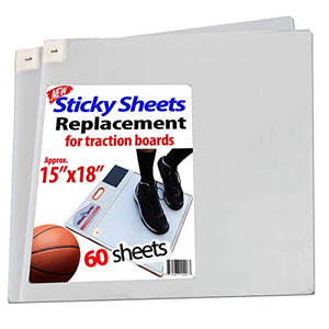 Sticky Mat 60 Sheets, Fits All, by StepNGrip, Size 15x18