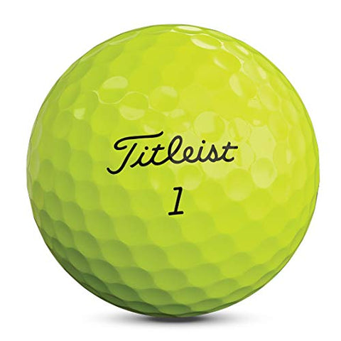 Image of Titleist 2019 Pro V1 Golf Balls | Yellow Golf (One Dozen)