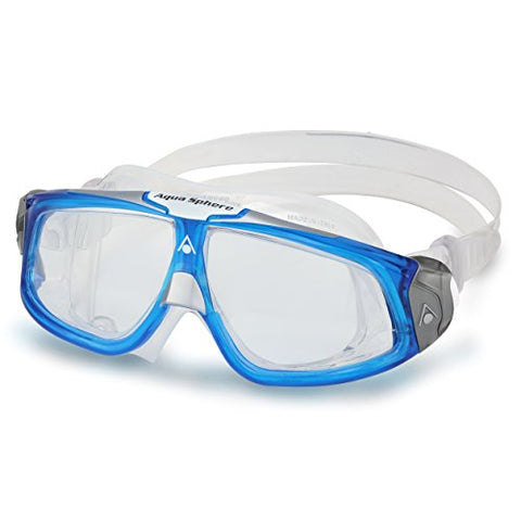 Image of Aqua Lung America Seal Mask with Clear Lens, Blue