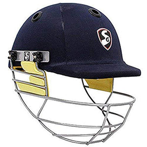 SG blazetech xl cricket helmet, x-large, blue