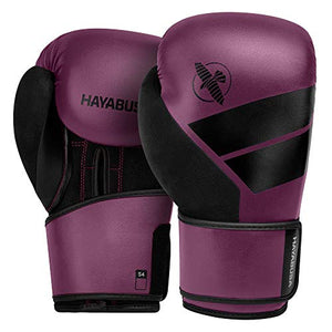 Hayabusa S4 Boxing Gloves & Hand Wraps Kit - Wine, 10oz