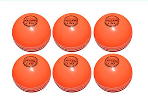 I-10 Rubber Cricket Ball, (Red).