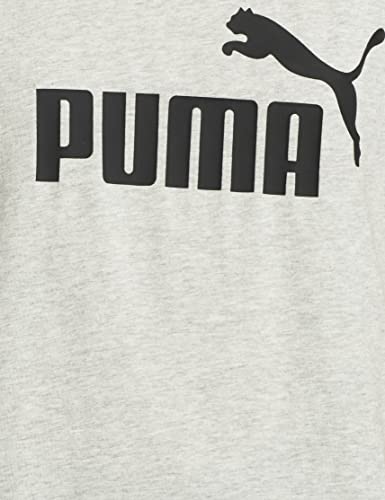 Puma Women's Plain Regular fit T-Shirt (85178504_Light Gray Heather S)