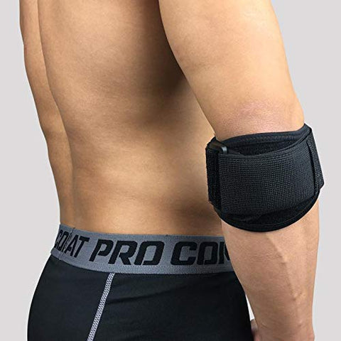 Image of SKUDGEAR Adjustable Compression Support Elbow Support Brace for Outdoor Sports Injury Pain Relief & Joint Protection for both Men and Women