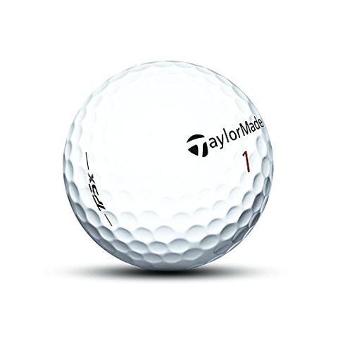 Image of TaylorMade TP5X Golf Balls, White (One Dozen)