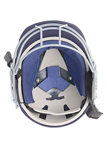 Image of SHREY Star Junior Steel Royal Blue Cricket Helmet
