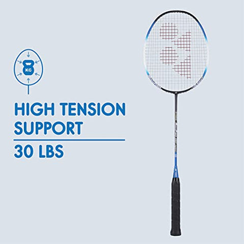 Image of YONEX Graphite Badminton Racquet, Muscle Power 22LT Black Blue