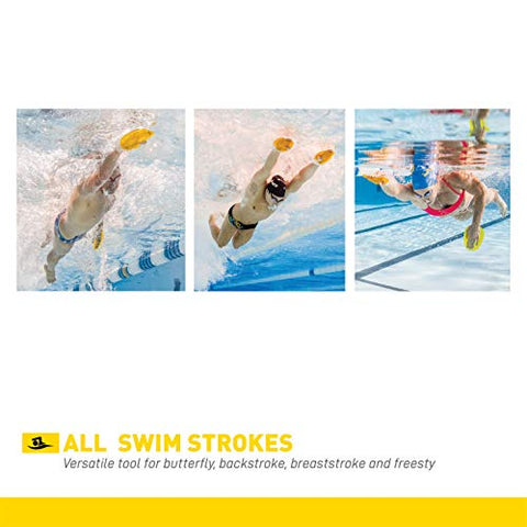 Image of Finis Agility Hand Paddles, Small, Yellow