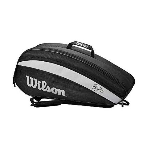 Image of WILSON Racket Bag WR8005701001 RF Team 6 Pack Black