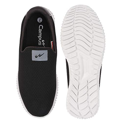 Image of Campus Men's OXYFIT Blk/D.Gry Running Shoes-8 UK/India (42 EU) (CG-02)