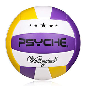 Wisdom Leaves Beach Volleyball Soft Touch Volleyball Balls for Outdoor/Indoor Games Official Size 5