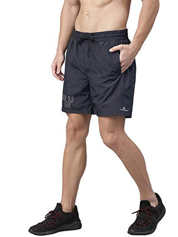 Image of D-passion Men's Regular Shorts (MS PRNT 0002 NAVY XL_Navy Blue_X-Large)