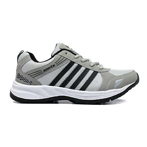 ASIAN Men's Wonder-13 Sports Running Shoes Grey