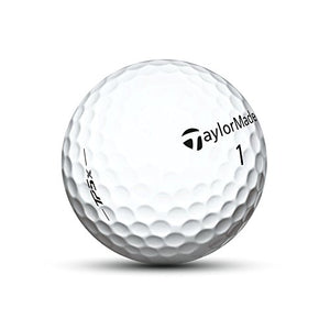 TaylorMade TP5X Golf Balls, White (One Dozen)