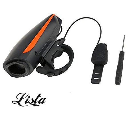 Image of Lista Lista017 High 140 Decibel Bicycle Air Horn (Black)