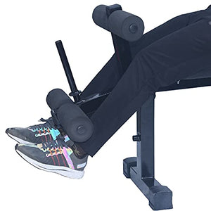 Brite Fitness Decline Multi Adjustable Olympic Bench for Home Gym (Black)