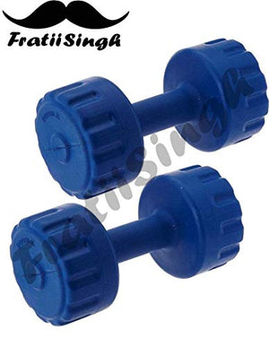 FratiiSingh's Dumbbells Set of 5 Kg{Pack of 2} for Unisex for Home Gym { 5 Kg X 2 Pcs. }