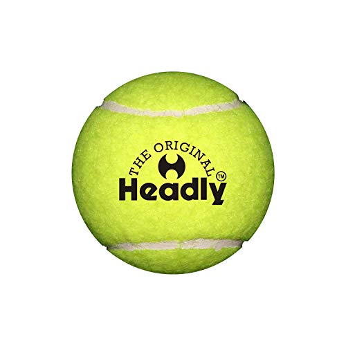 Headly Heavy Yellow Cricket Tennis Ball, Rubber, Green