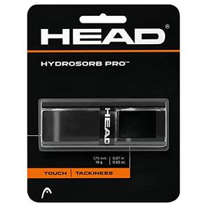 HEAD 1100687 Hydrosorb Pro Tennis Grip (Black) 285303