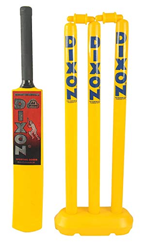 Toyshine Cricket Sports Set | Unbreakable ABS Plastic | Size: 4 | 7-10 Years , Multicolor (SSTP)