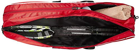 Image of Amazon Brand - Solimo Badminton Kit Bag, Rapid, Red